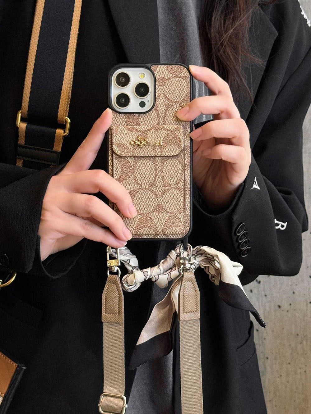 C series Phone case 1075 | with card holder (subject to the video)
