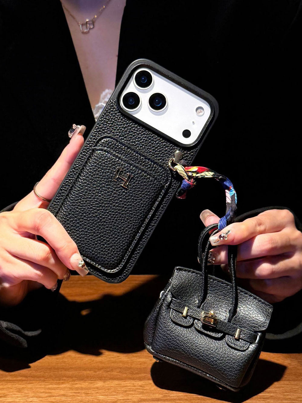 H series Phone case 1076 | with card holder (subject to the video)