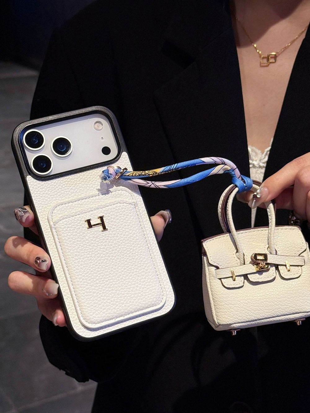 H series Phone case 1076 | with card holder (subject to the video)