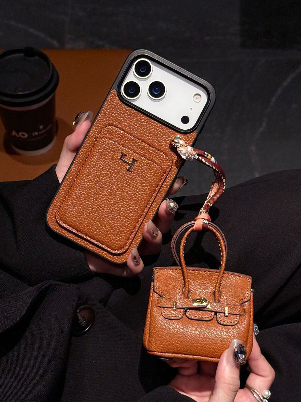 H series Phone case 1076 | with card holder (subject to the video)