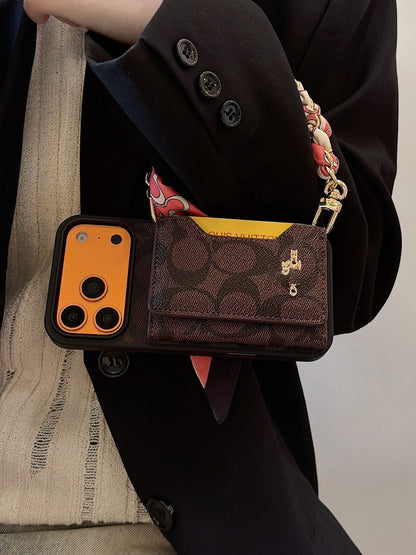 C series Phone case 1077 | with card holder (subject to the video)