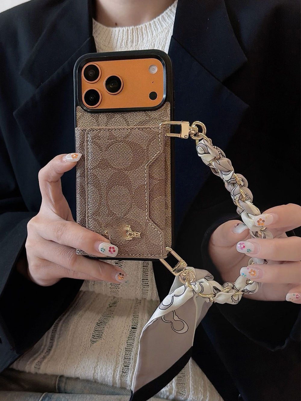 C series Phone case 1077 | with card holder (subject to the video)