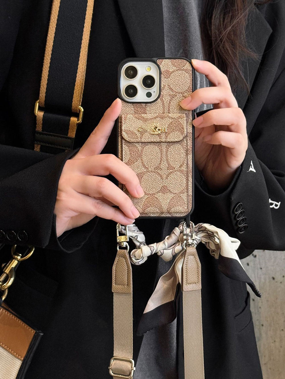 C series Phone case 1079 | with card holder (subject to the video)