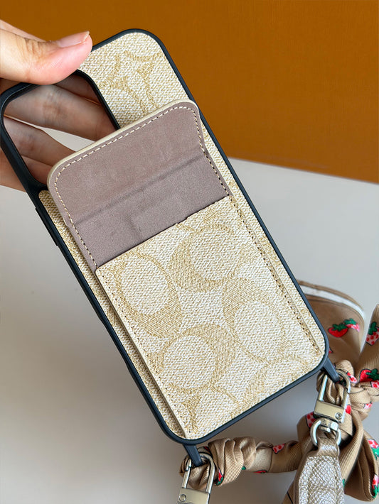 C series Phone case 1079 | with card holder (subject to the video)