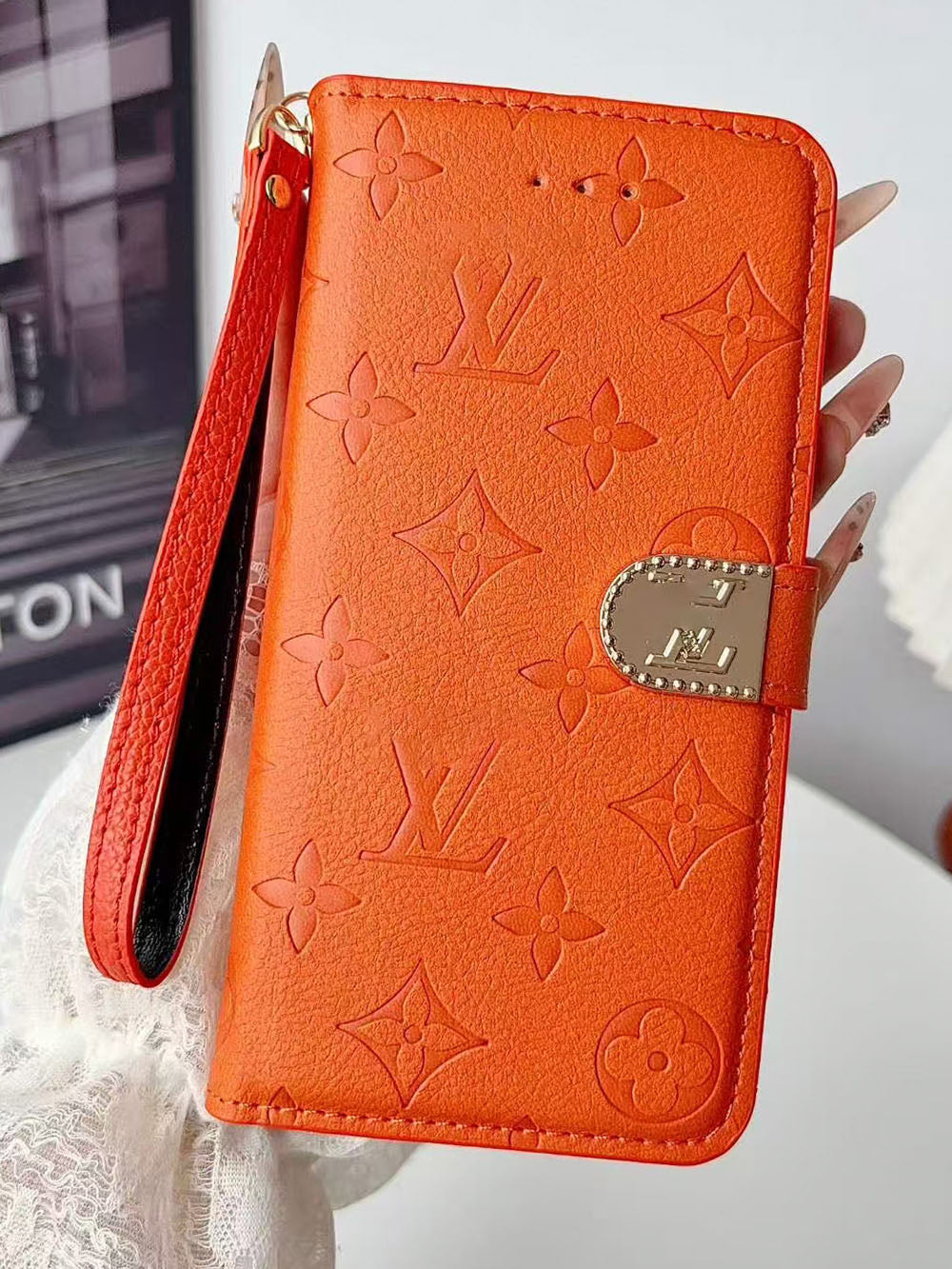 L series Phone case 1085 | with card holder (subject to the video)