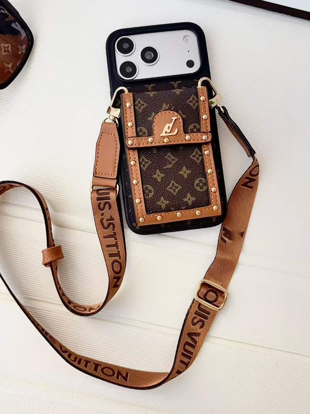 L series Phone case 1087 | with card holder (subject to the video)