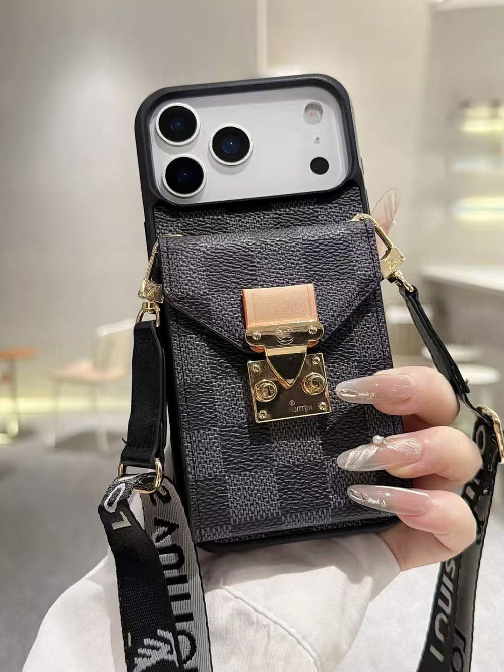 L series Phone case 1088 | with card holder (subject to the video)