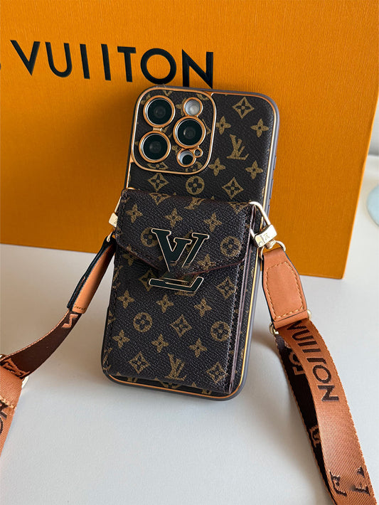 L series Phone case 1040-2| with card holder (subject to the video)