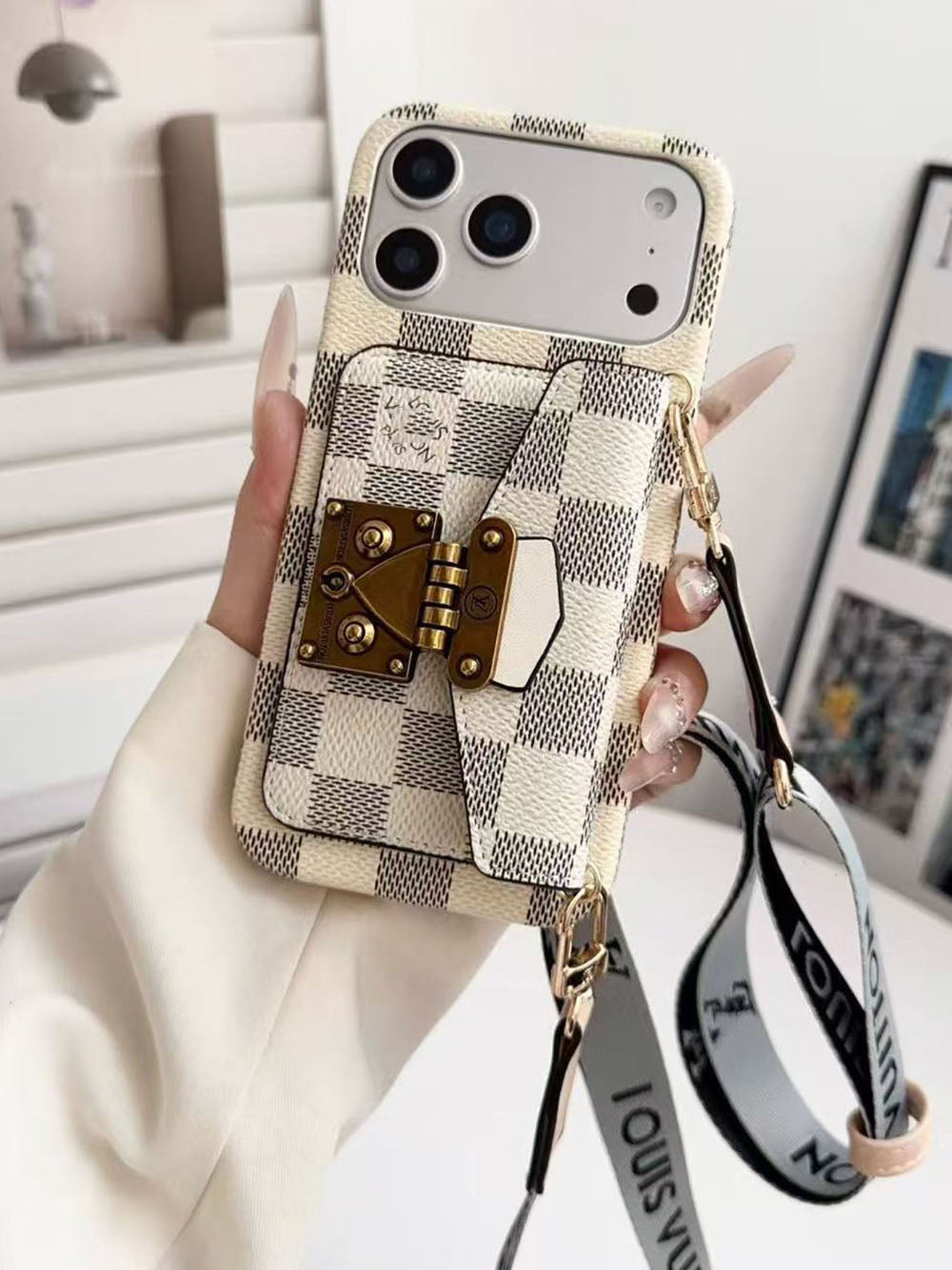 L series Phone case 1091 | with card holder (subject to the video)