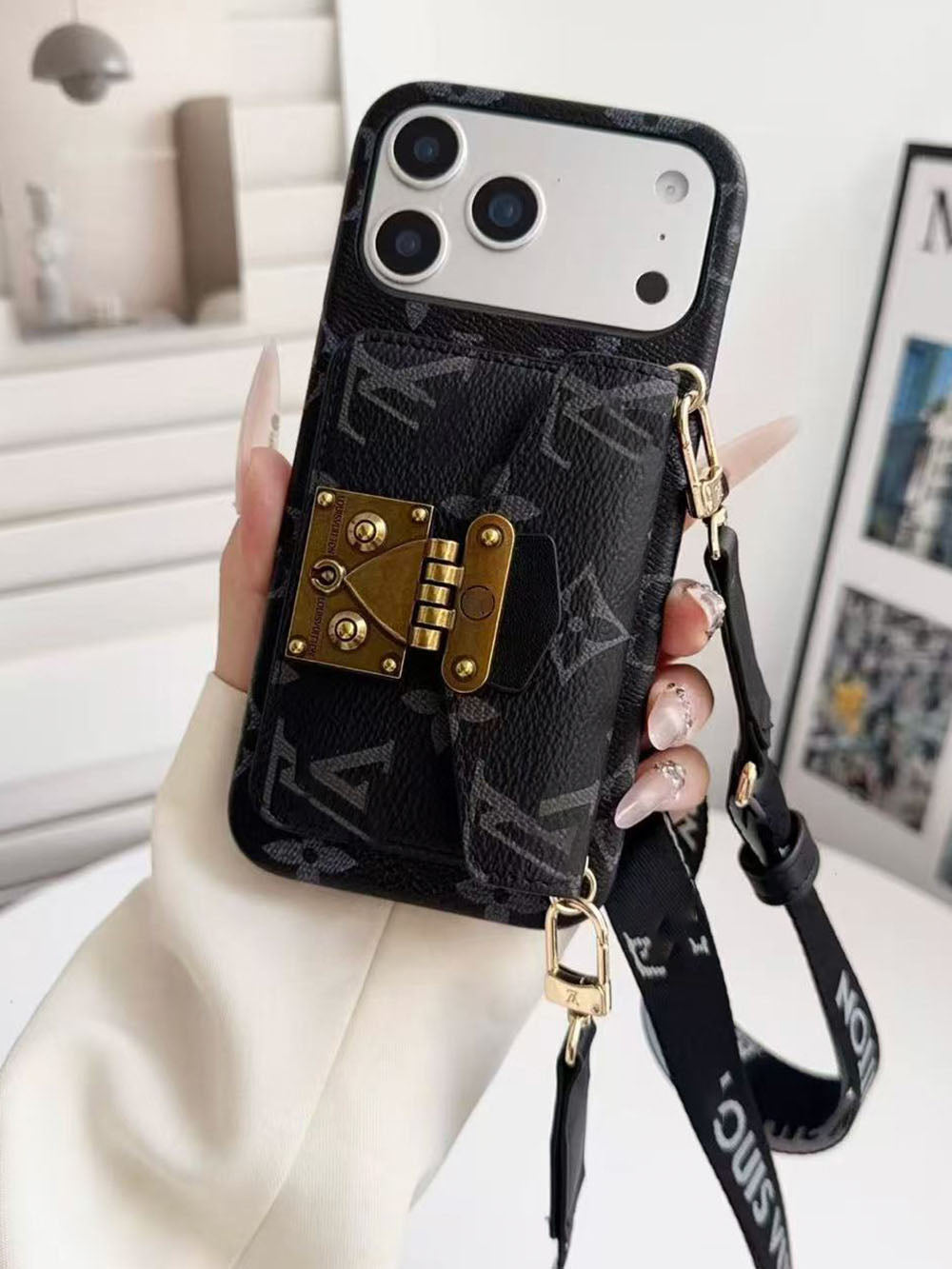 L series Phone case 1091 | with card holder (subject to the video)