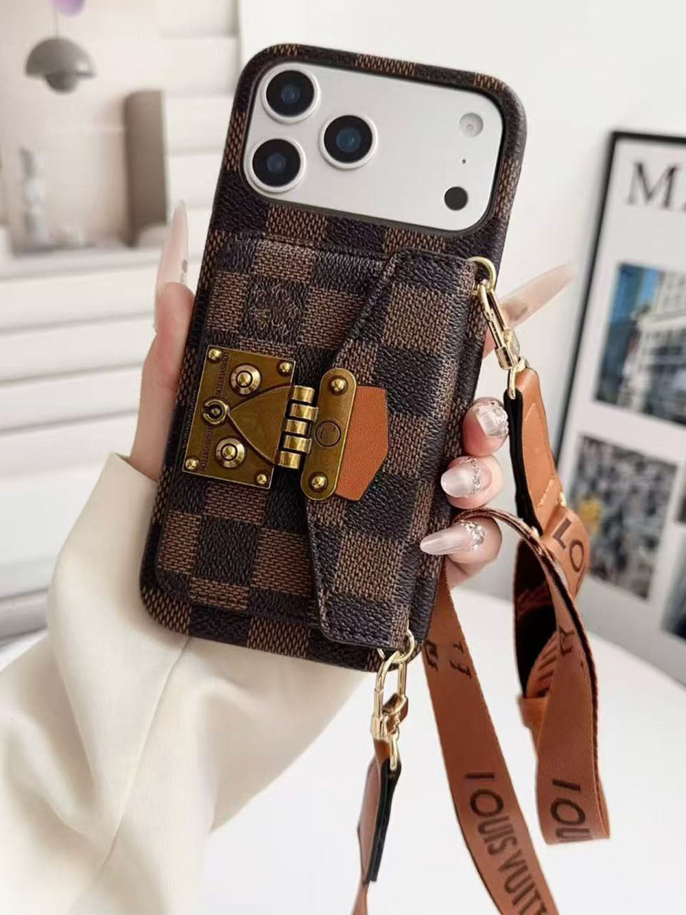L series Phone case 1091 | with card holder (subject to the video)