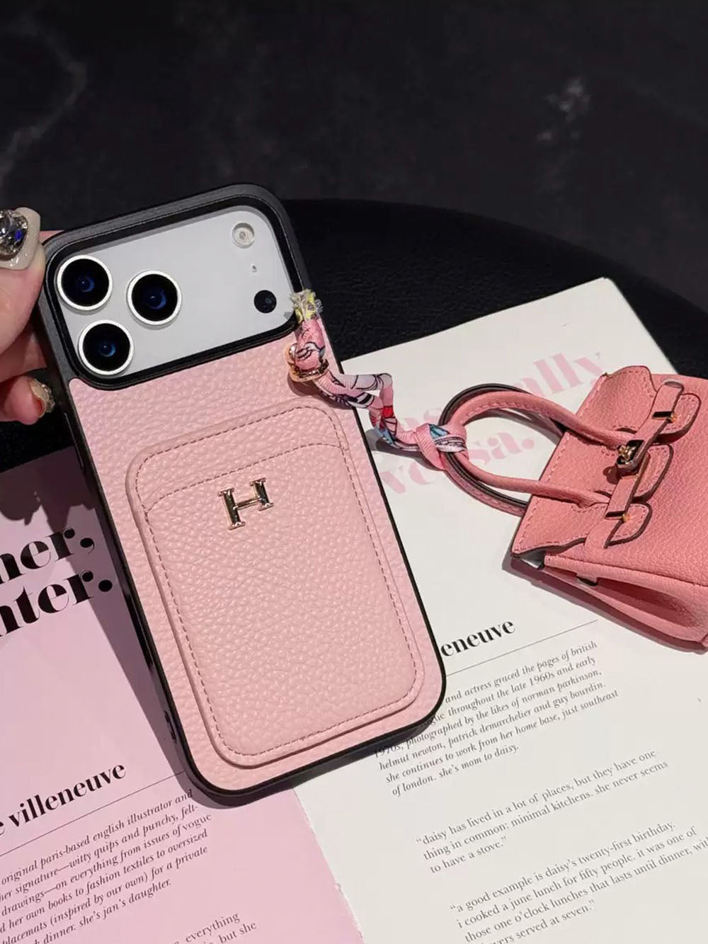 H series Phone case 1092 | with card holder (subject to the video)
