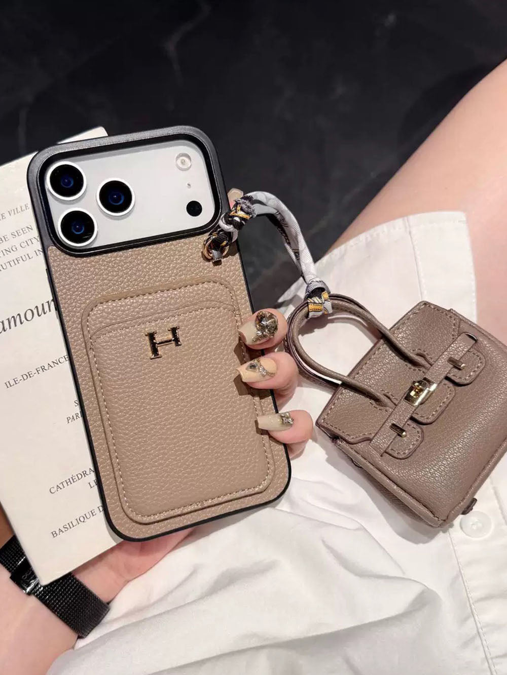 H series Phone case 1092 | with card holder (subject to the video)