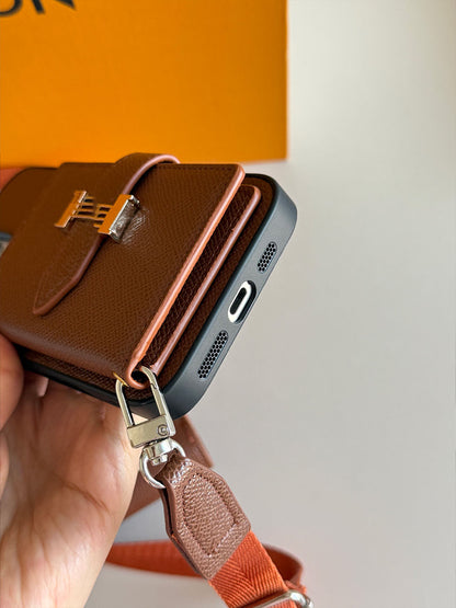 H series Phone case 1093 | with card holder (subject to the video)
