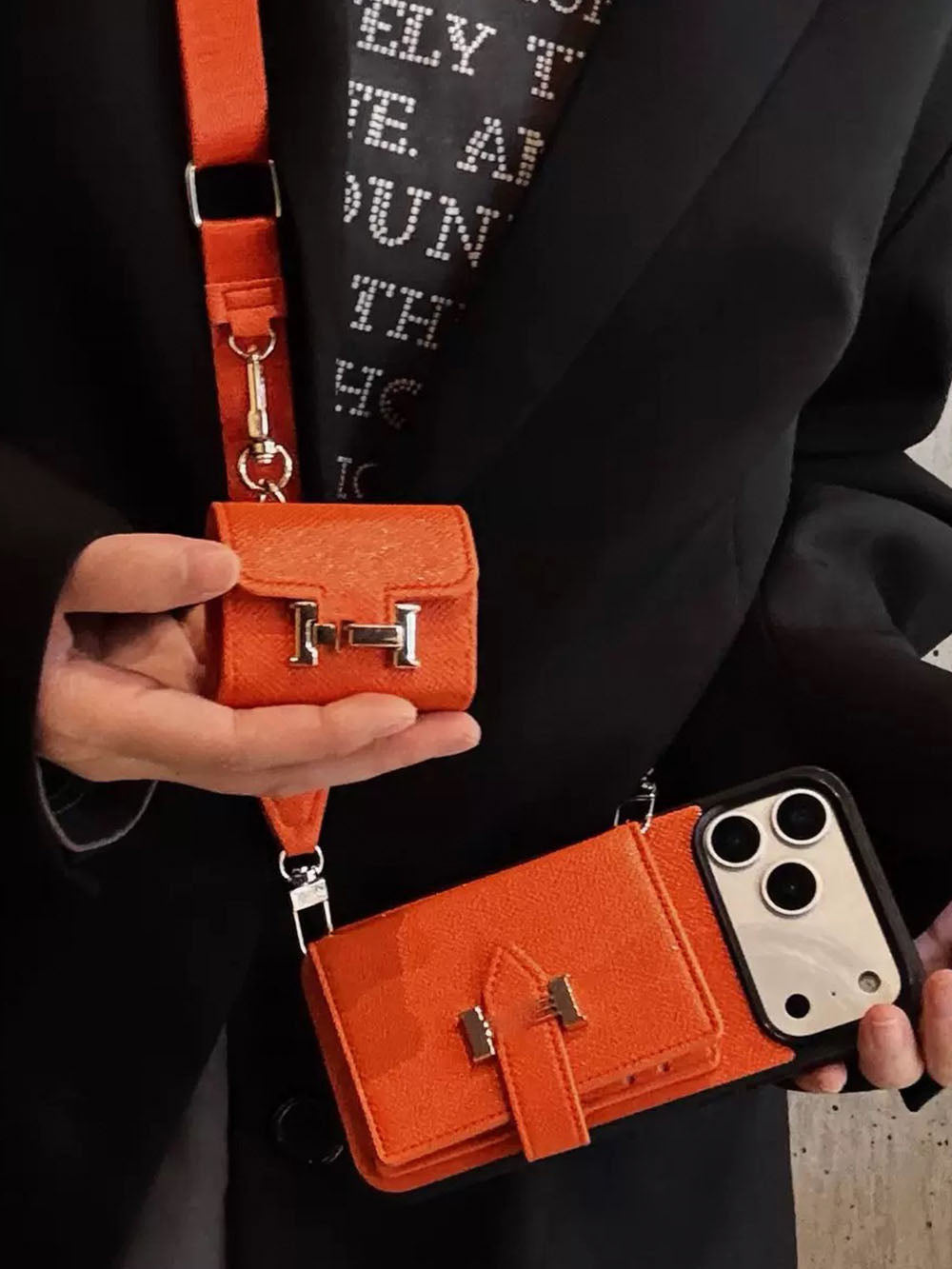 H series Phone case 1093 | with card holder (subject to the video)