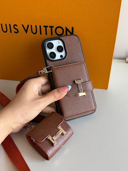 H series Phone case 1093 | with card holder (subject to the video)