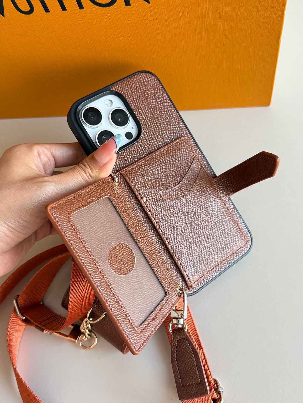 H series Phone case 1093 | with card holder (subject to the video)