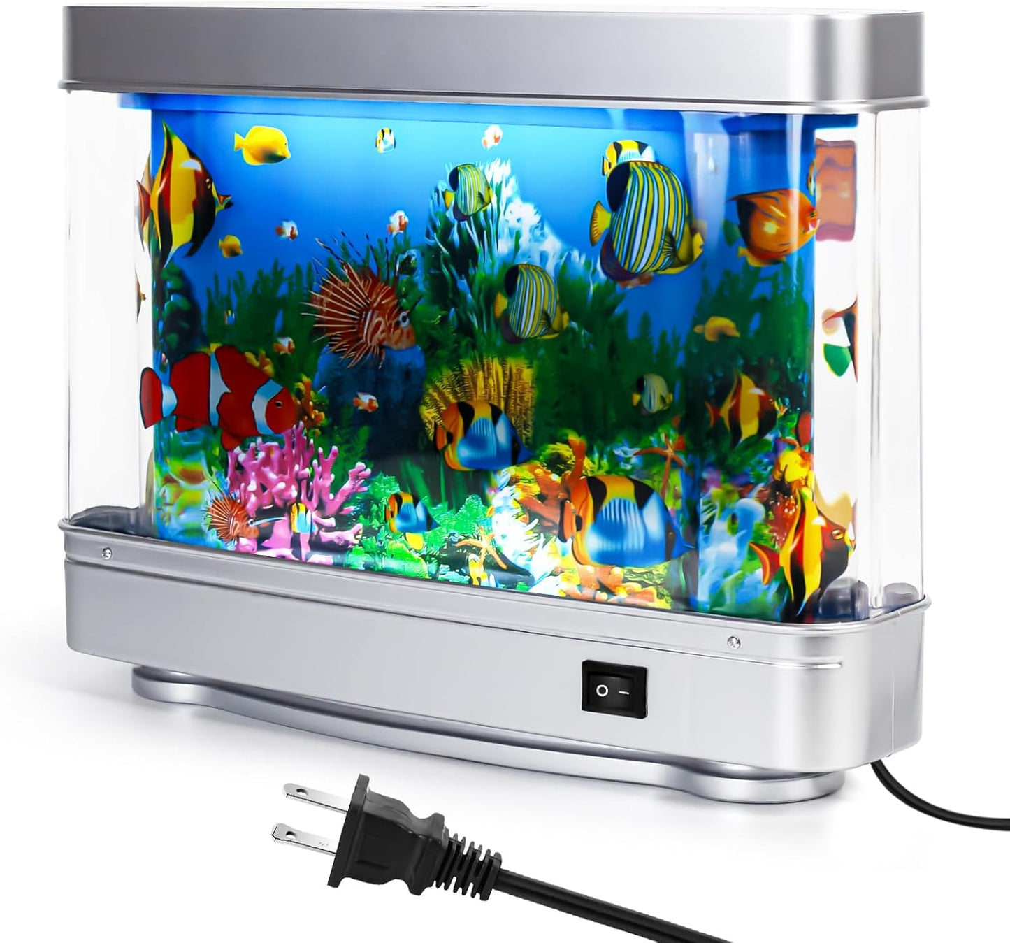Simulated Fish Tank | Y2K LED Landscape Mini Aquarium | INS Style Decorative Lamp |Table Lamp
