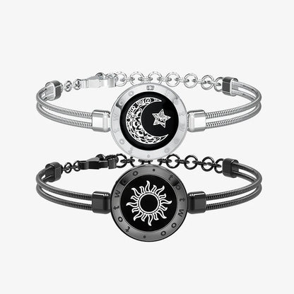 Sun & Moon Touch Bracelets| smart jewelry