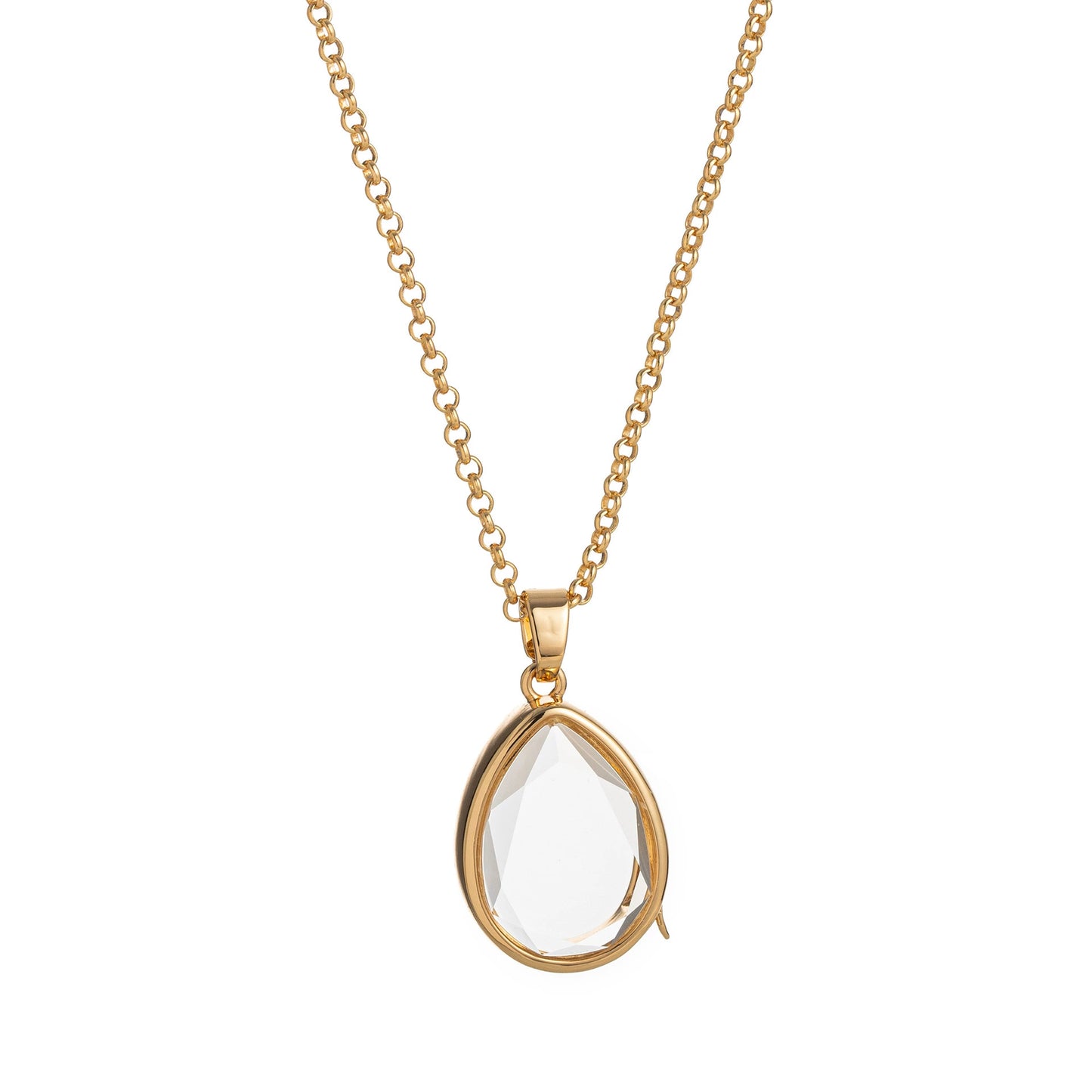 French-style niche design necklace | Luxury gift -Teardrop pendant