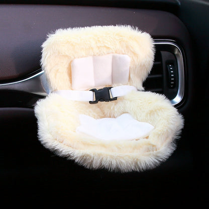 Labubu Plush Seat Decoration Set With Ventilated Safety Accessories (No Doll)