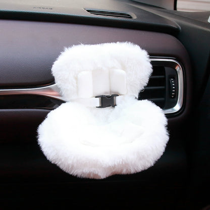 Labubu Plush Seat Decoration Set With Ventilated Safety Accessories (No Doll)