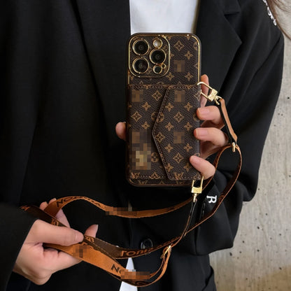 Black iPhone Case 2001 | Accordion card holder (subject to the video)