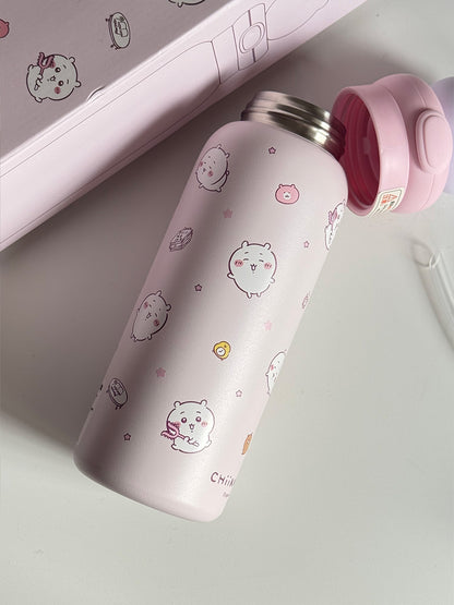 Chiikawa insulated water bottle