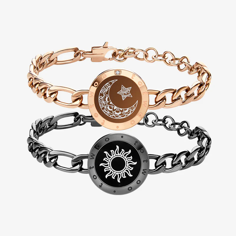 Sun & Moon Touch Bracelets| smart jewelry